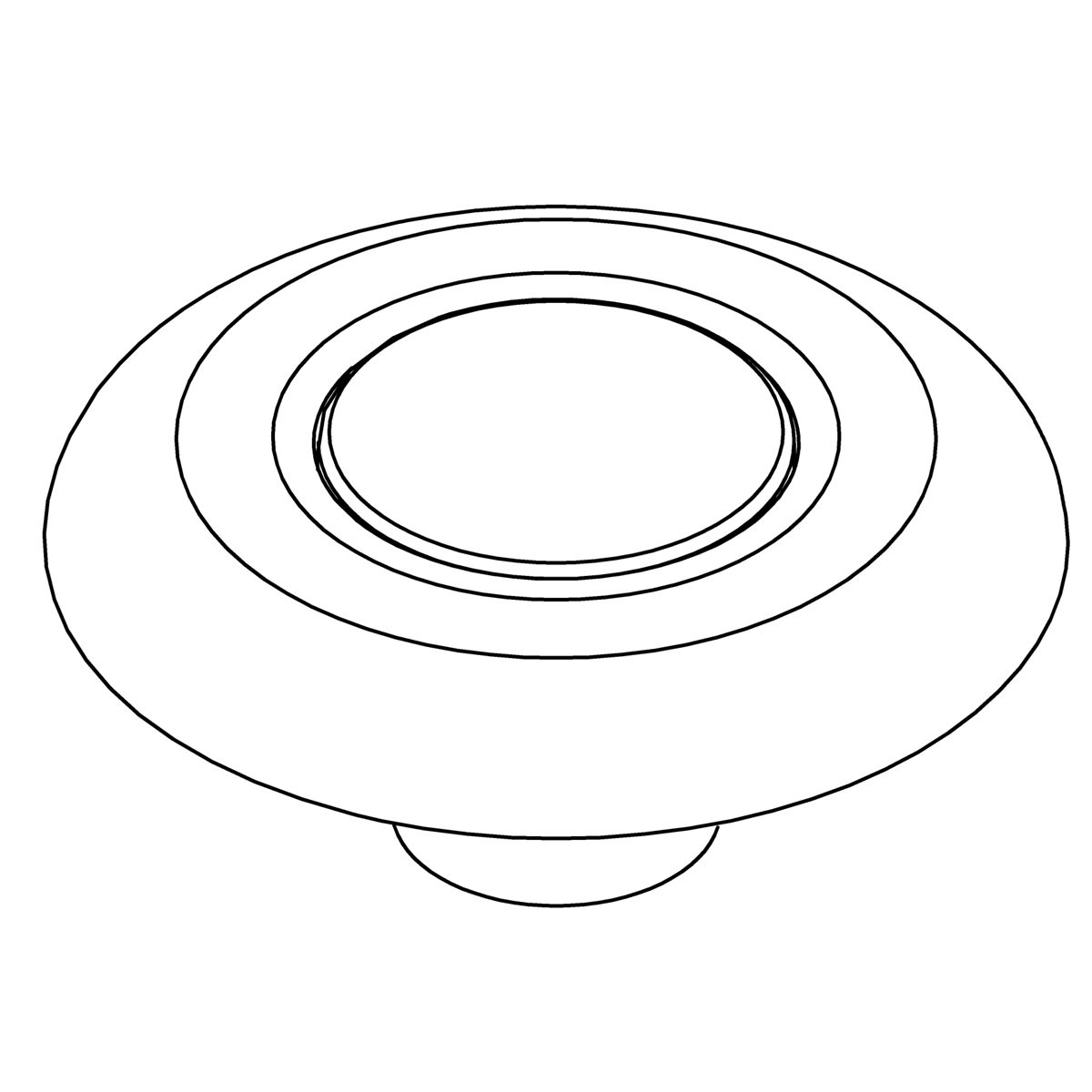 Kohler Genuine Parts Button KIT - Vibrant Brushed Moderne Brass