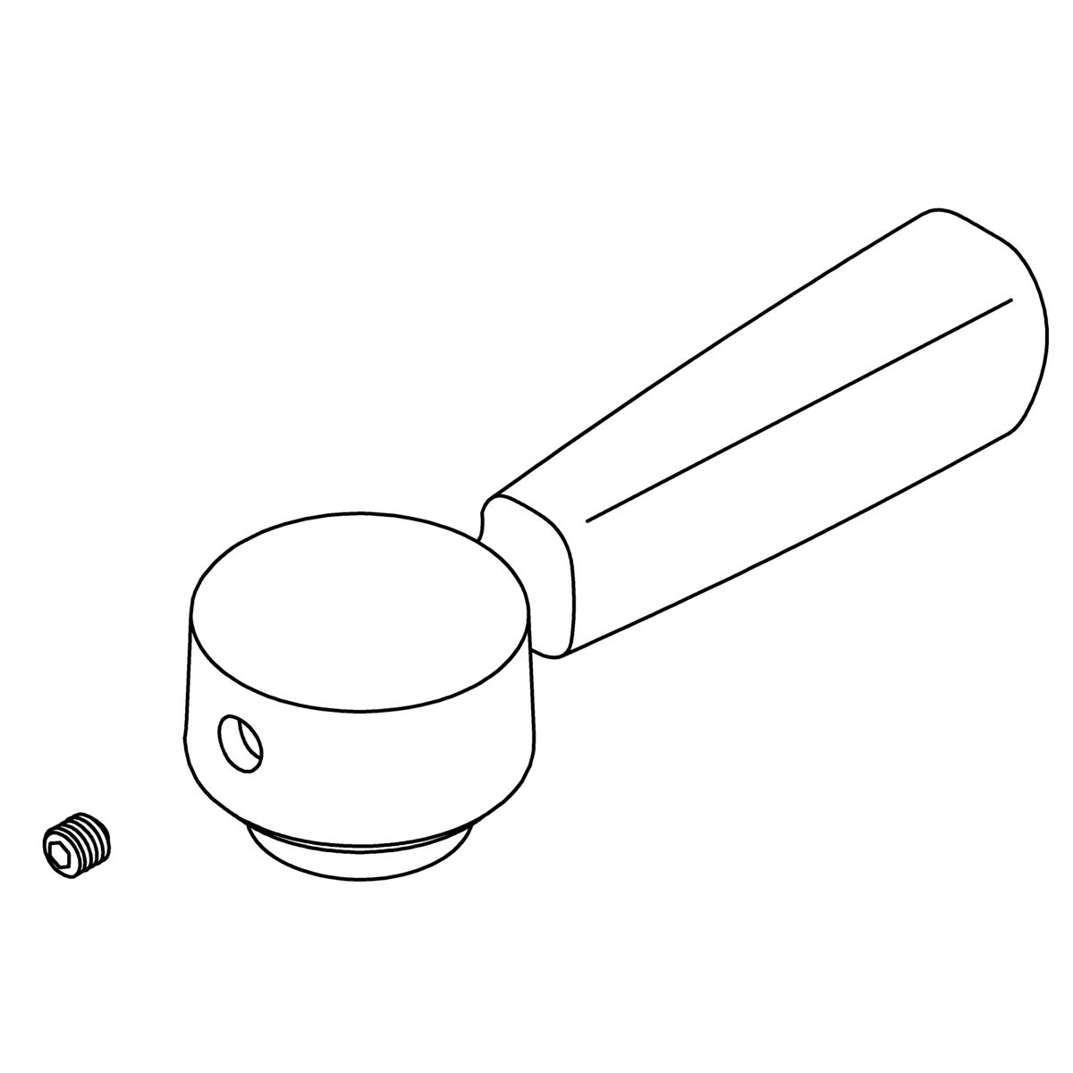 Kohler Genuine Parts Handle KIT - Matte Black