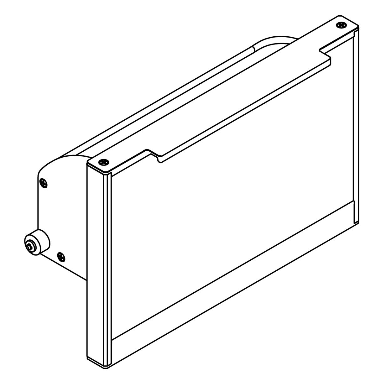 Kohler Genuine Parts Essential SIDE Cabinet FLIP Drawer