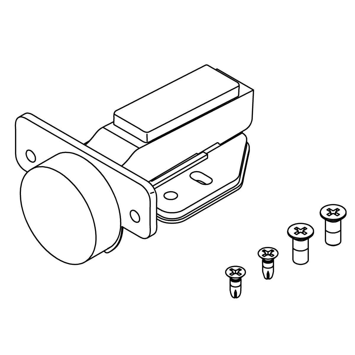 Kohler Genuine Parts Essential SIDE Cabinet Hinge