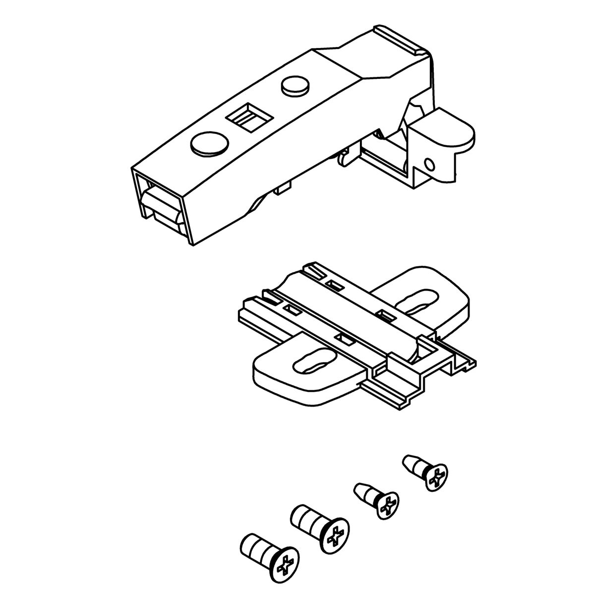 Kohler Genuine Parts Showcase SIDE Cabinet Hinge