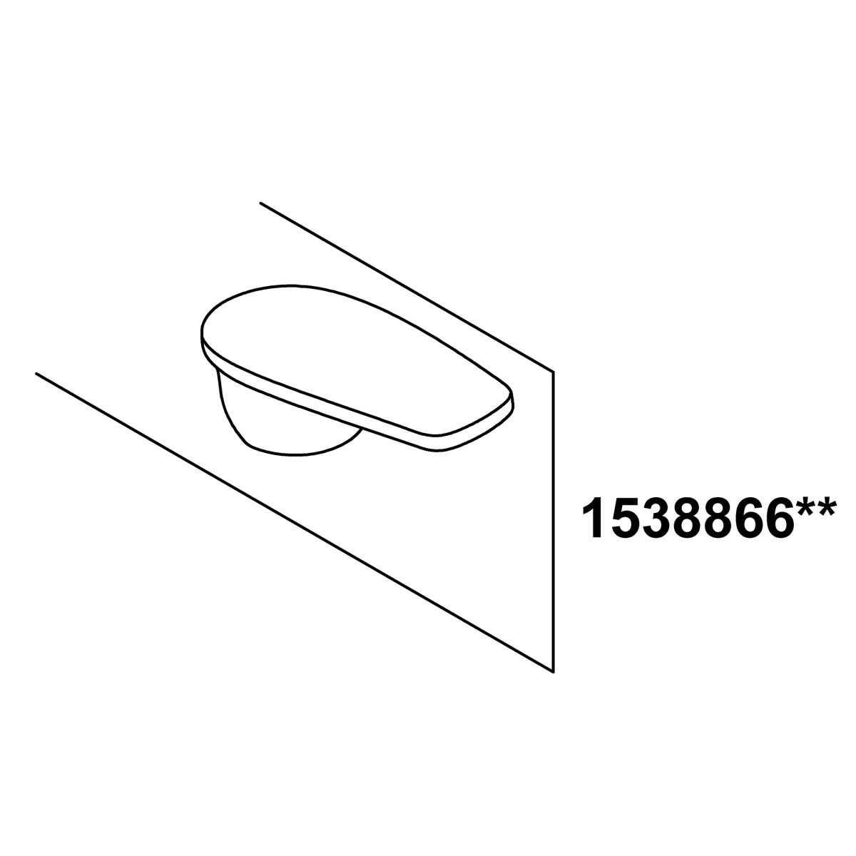 3/4 view of product
