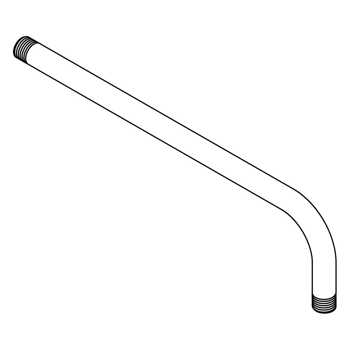 Kohler Genuine Parts Arm-shower 90 Degree - Blackened Bronze