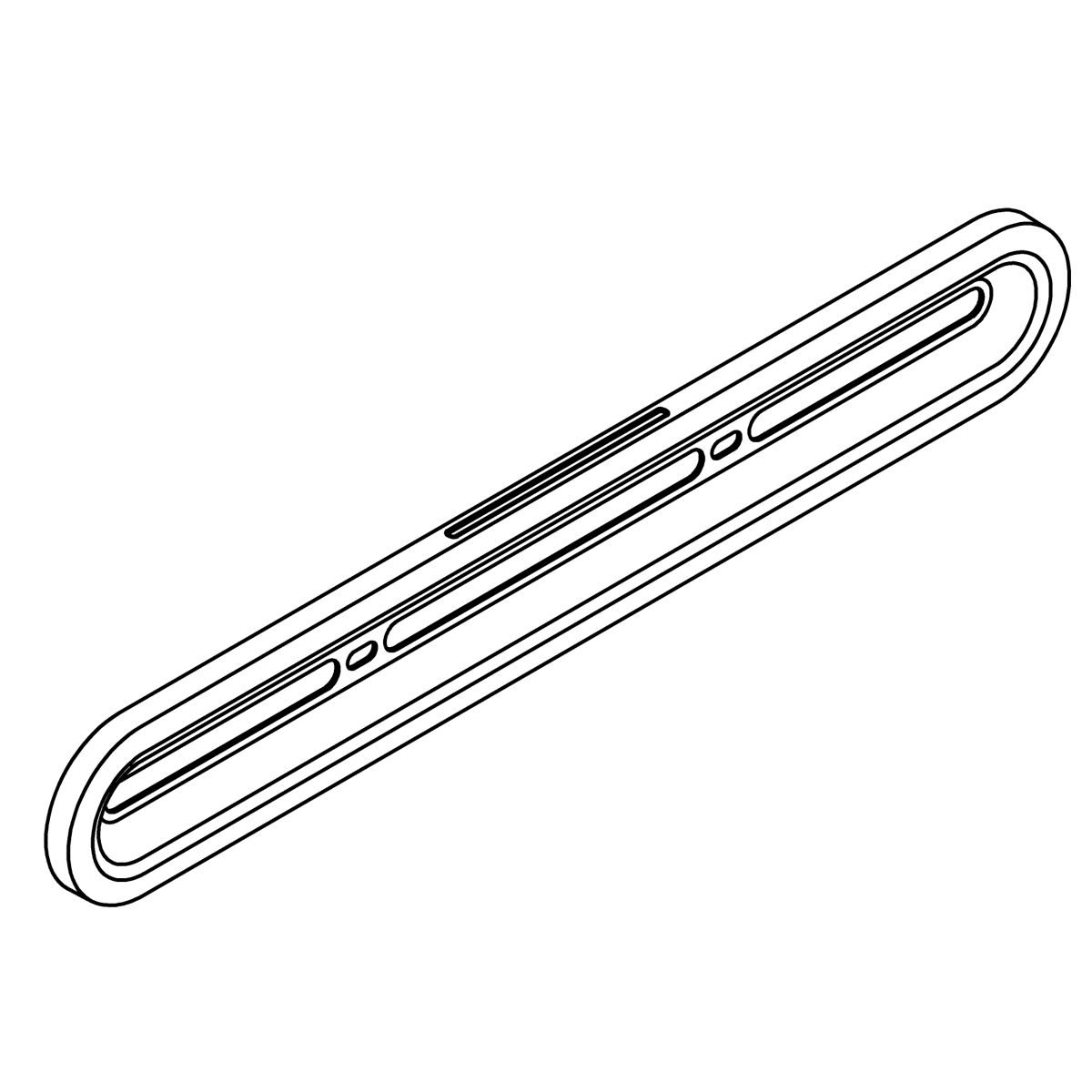 Kohler Genuine Parts Steam Outlet, Front Plate - Polished Nickel