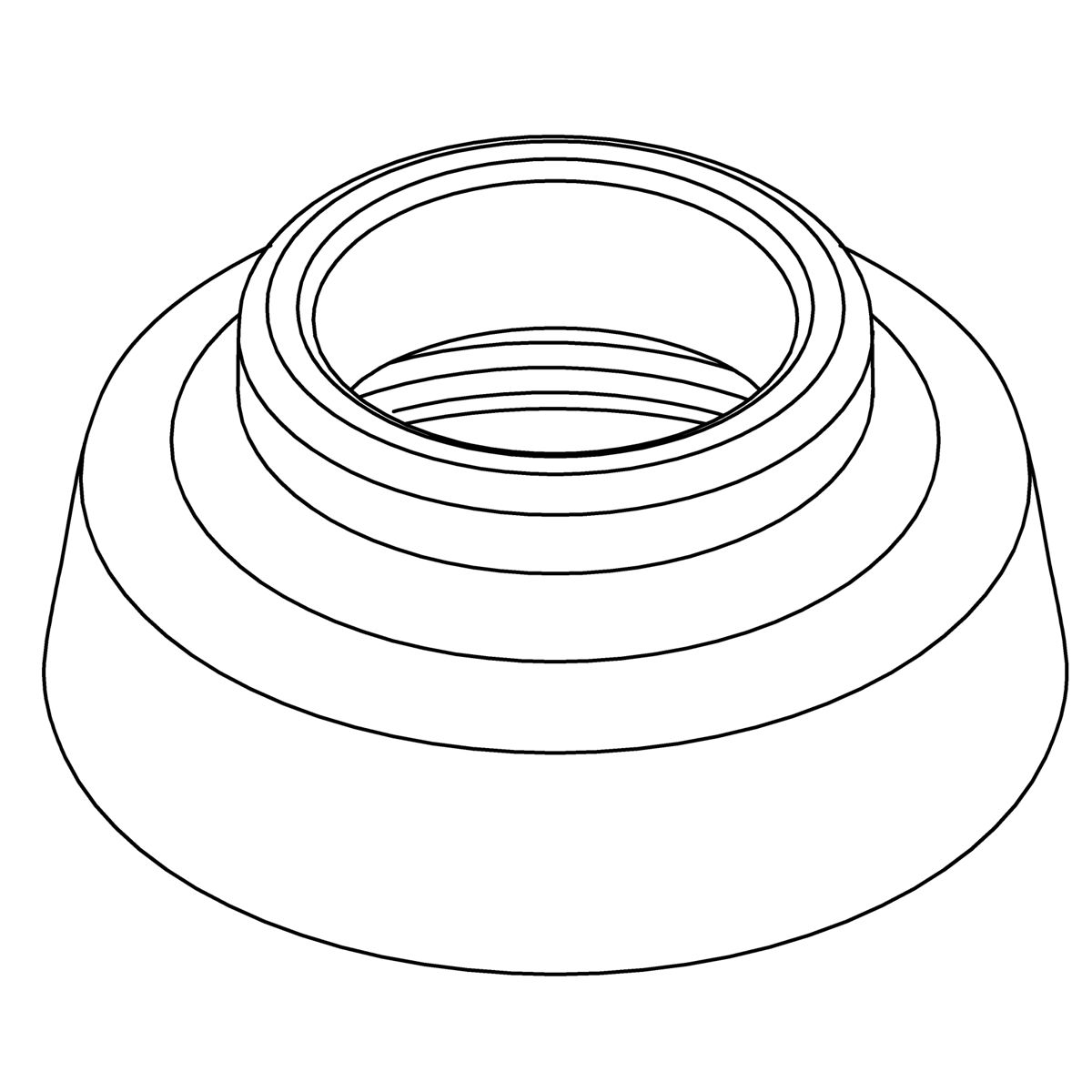 Kohler Genuine Parts Bonnet, Handle - Matte Black