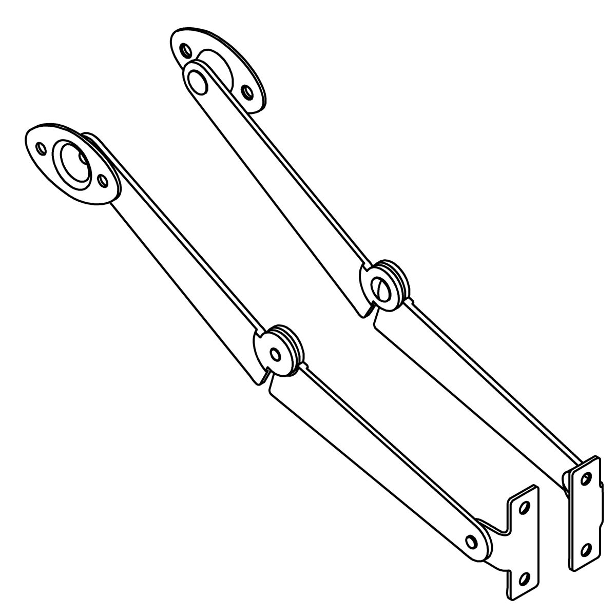 Kohler Genuine Parts KIT, DROP Front Support Hinges, PAIR