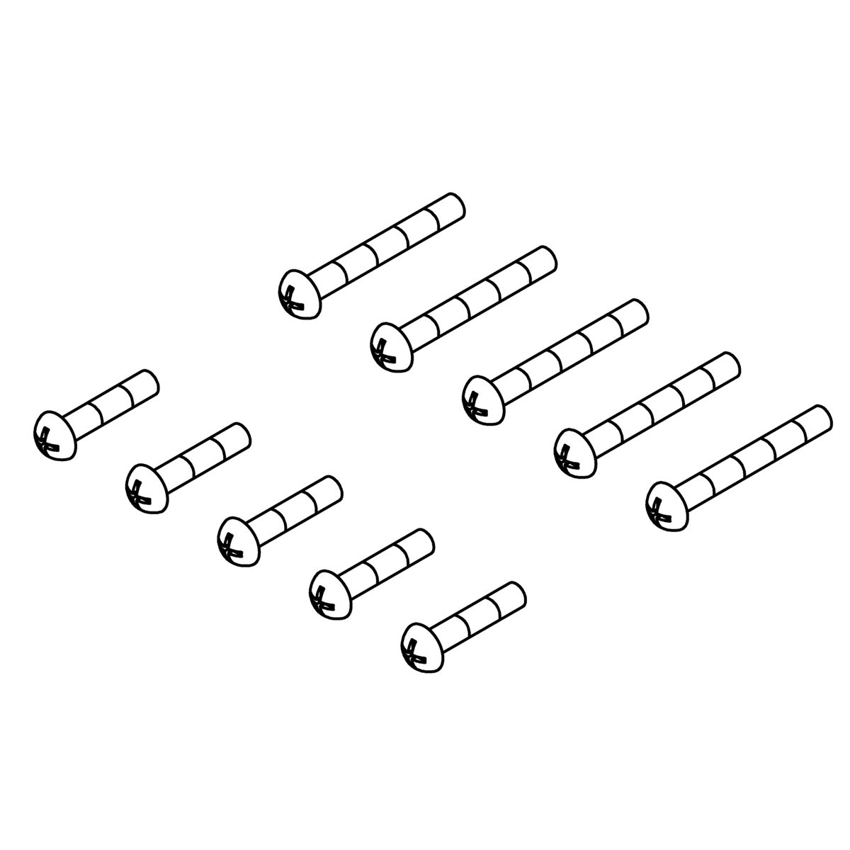 Kohler Genuine Parts Service KIT, Handle Screws