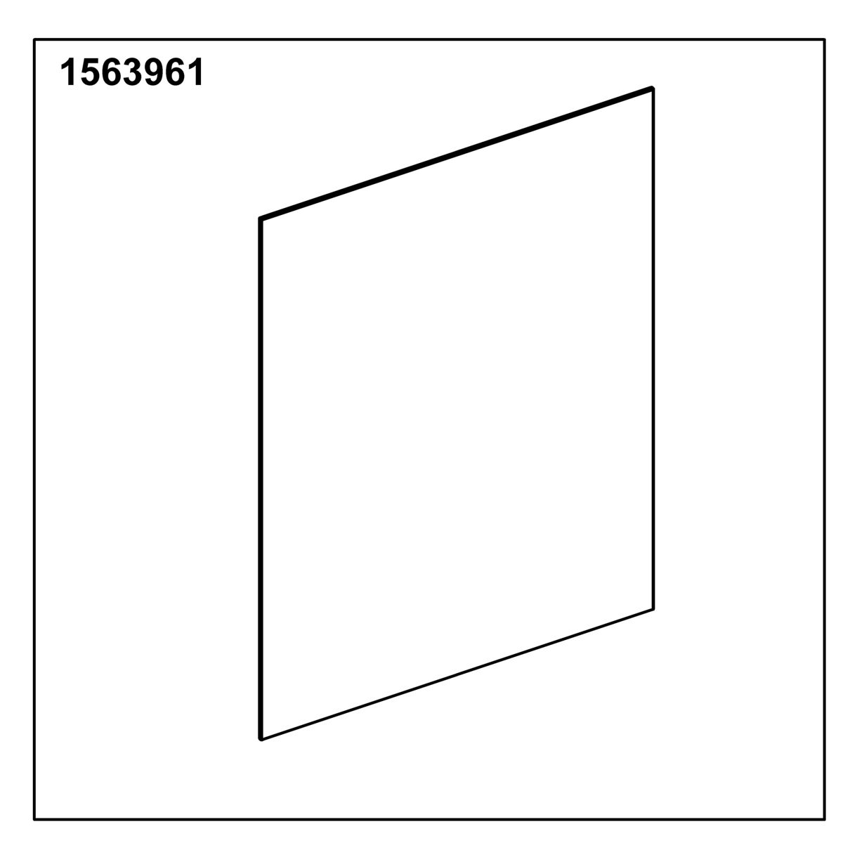 Kohler Genuine Parts GOOD 16''X20'' DOOR ASSM