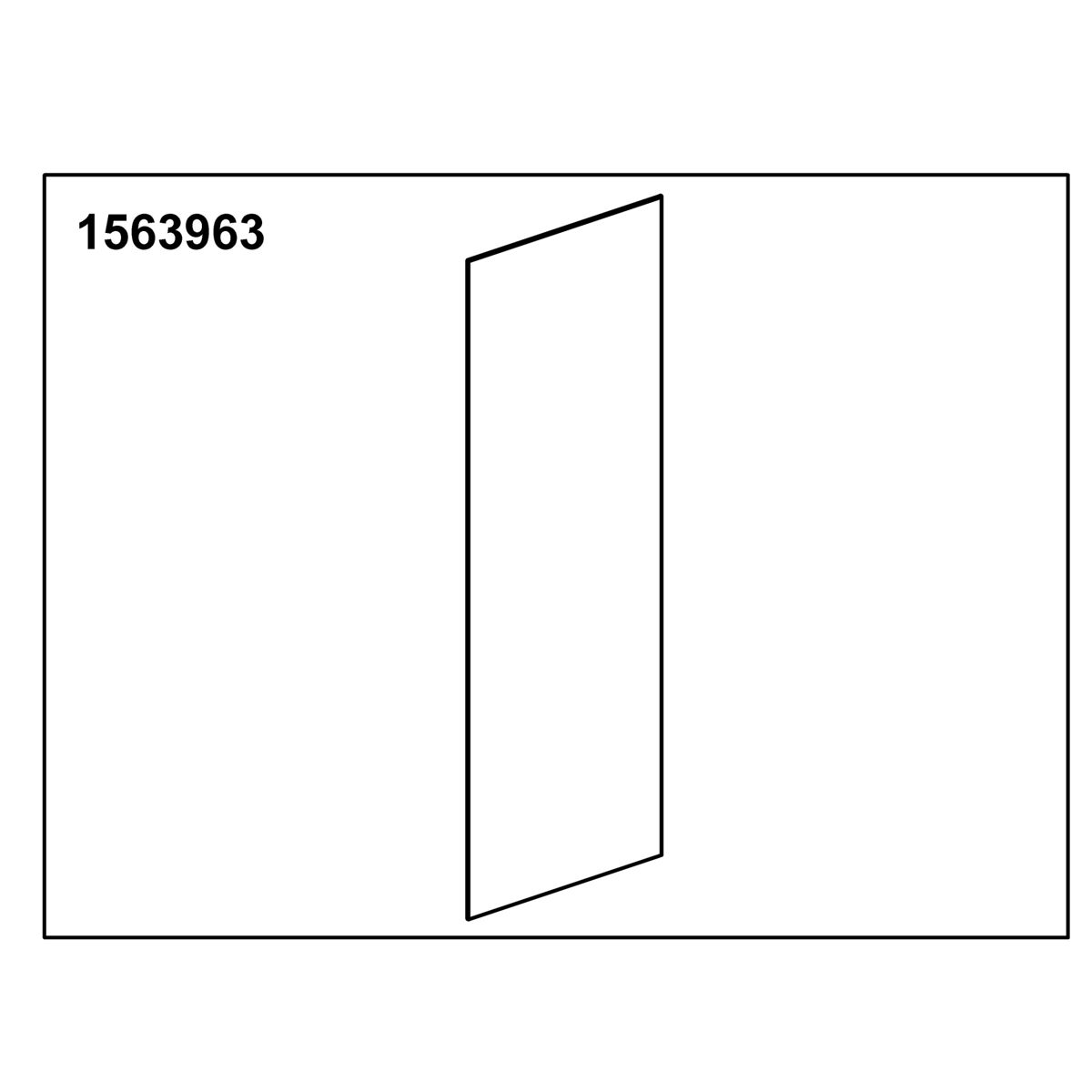 Kohler Genuine Parts GOOD 10''X36'' DOOR ASSM