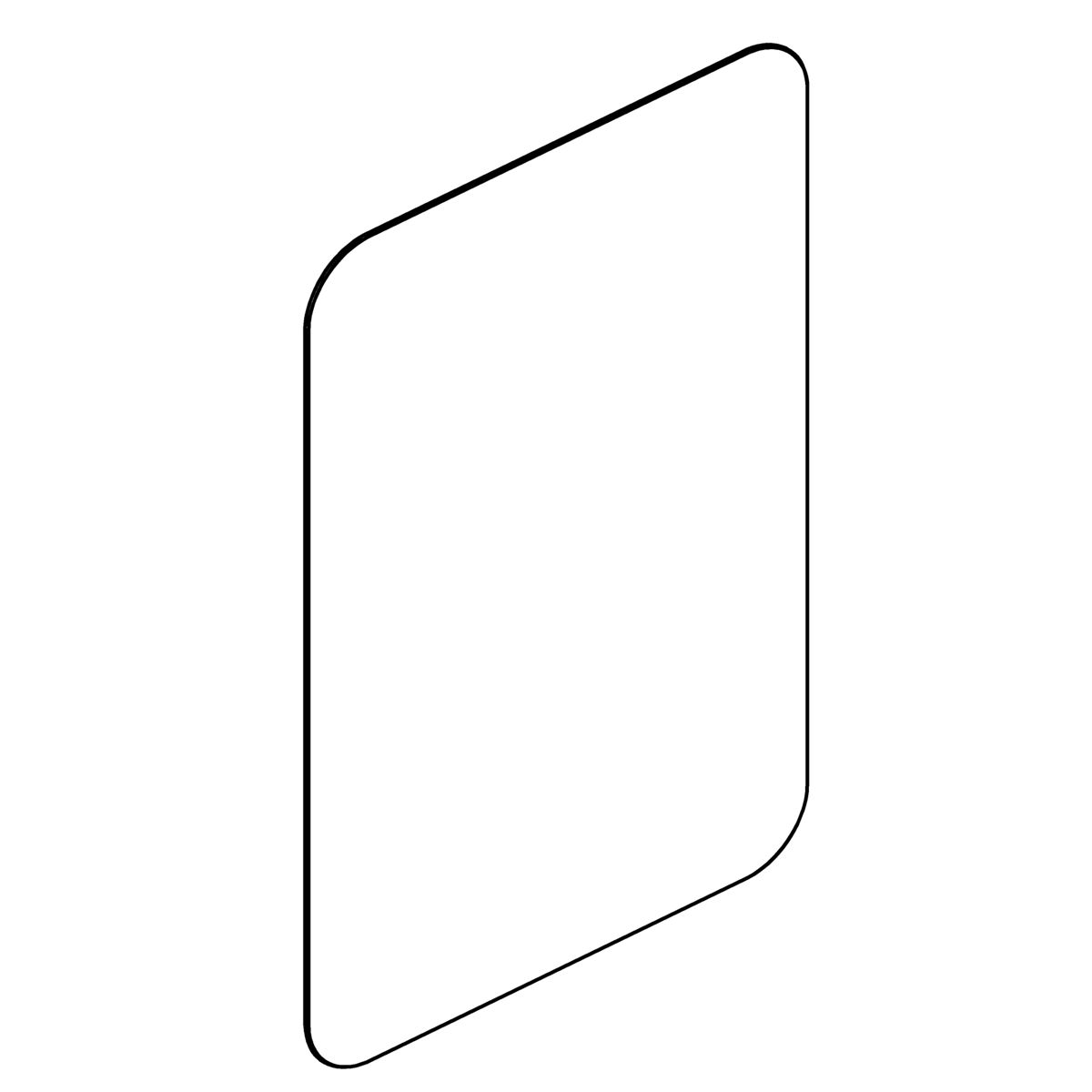 Kohler Genuine Parts Rounded REC GOOD 20''X31'' DOOR ASSM