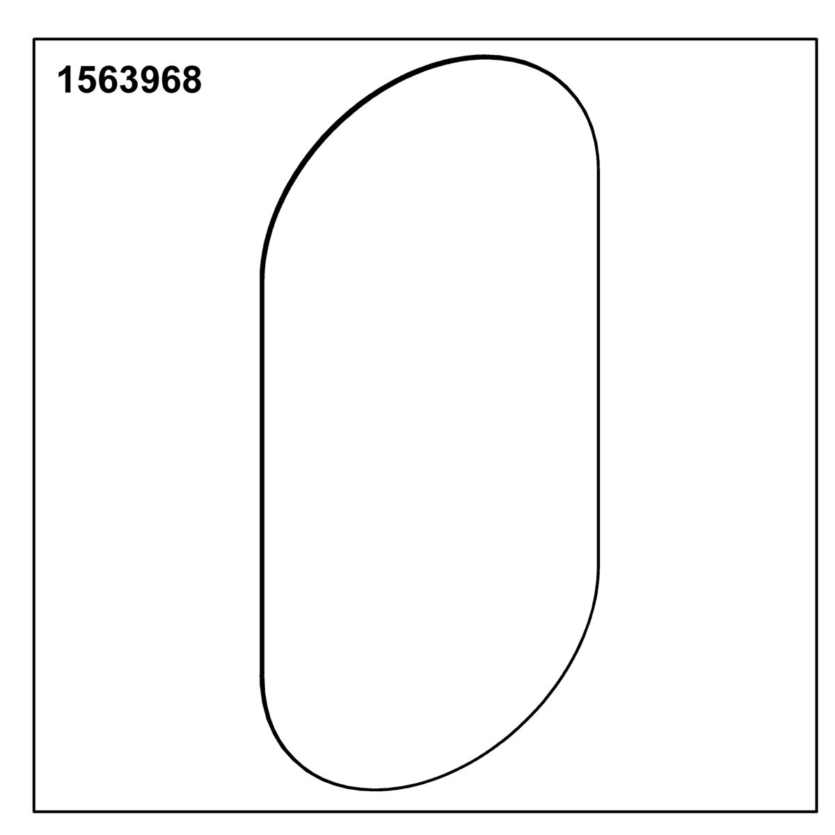 Kohler Genuine Parts Capsule GOOD 16''X36'' DOOR ASSM
