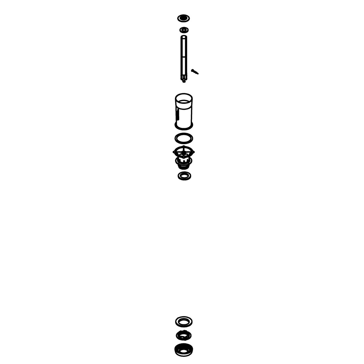 Kohler Genuine Parts Flush Valve KIT 1.28