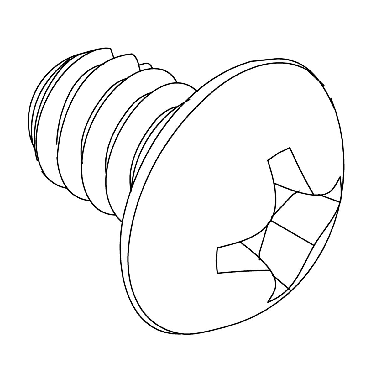 Kohler Genuine Parts Screw SELF TAP, 6-32, KIT