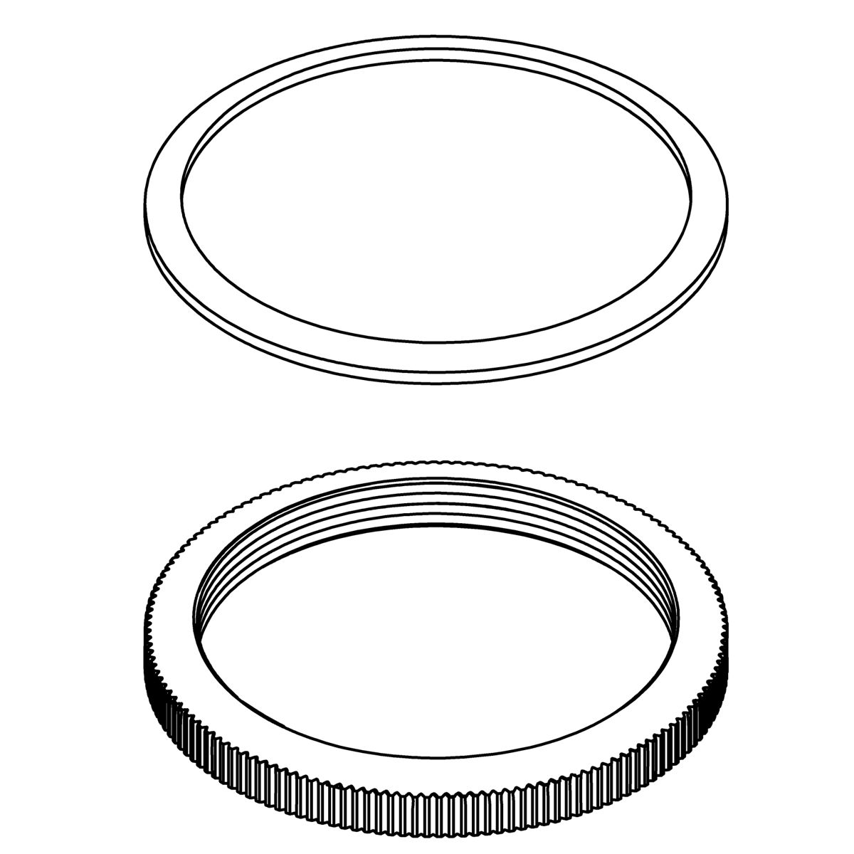 Kohler Genuine Parts Socket RING AND Washer ASSY