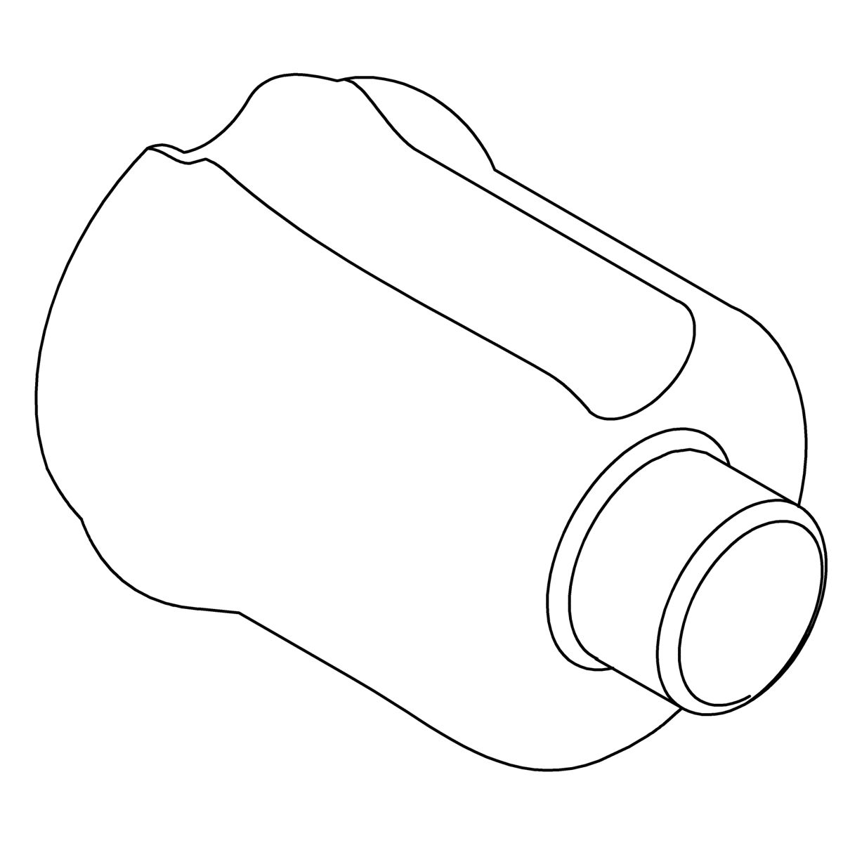 Kohler Genuine Parts Silicone Plug, GOLD