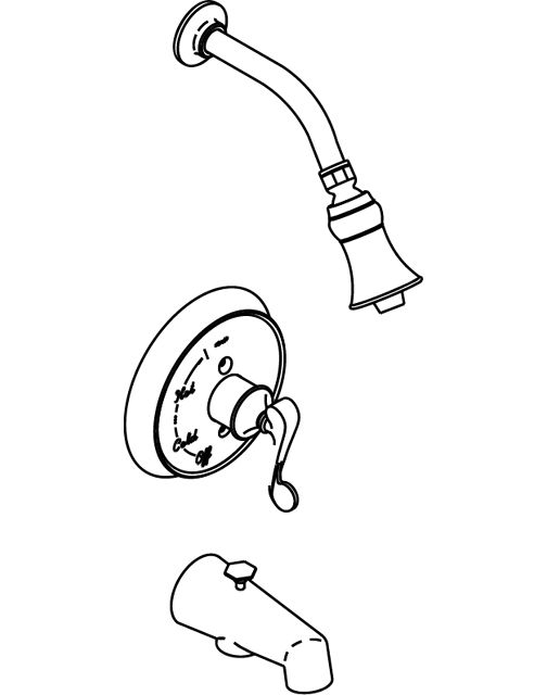 3/4 view of product