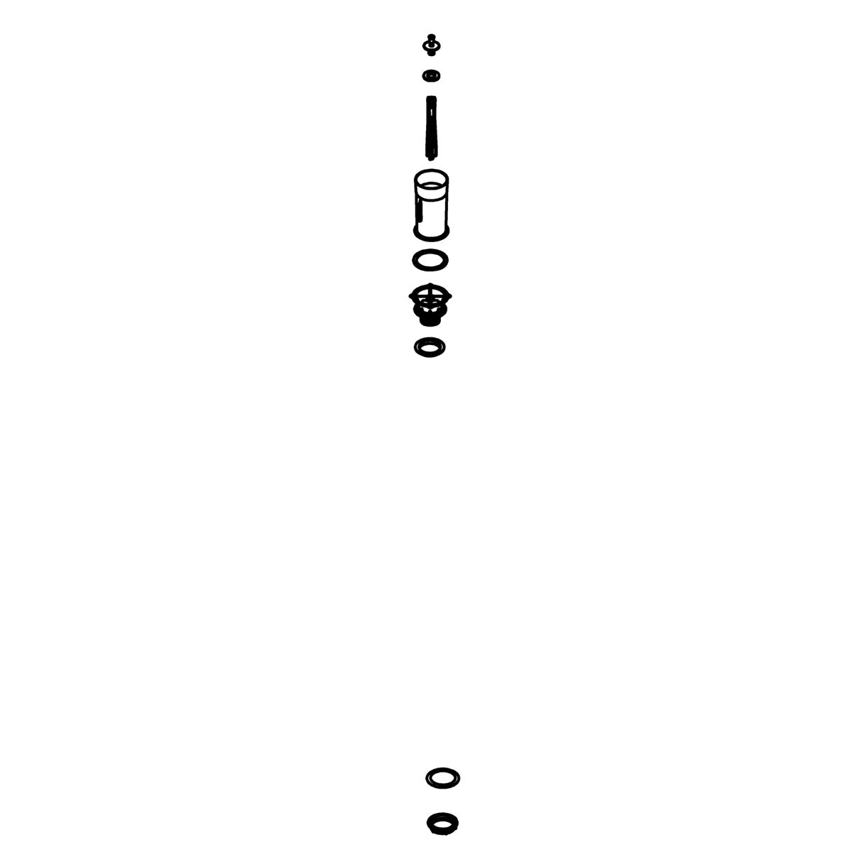Kohler Genuine Parts Flush Valve KIT, 1.28