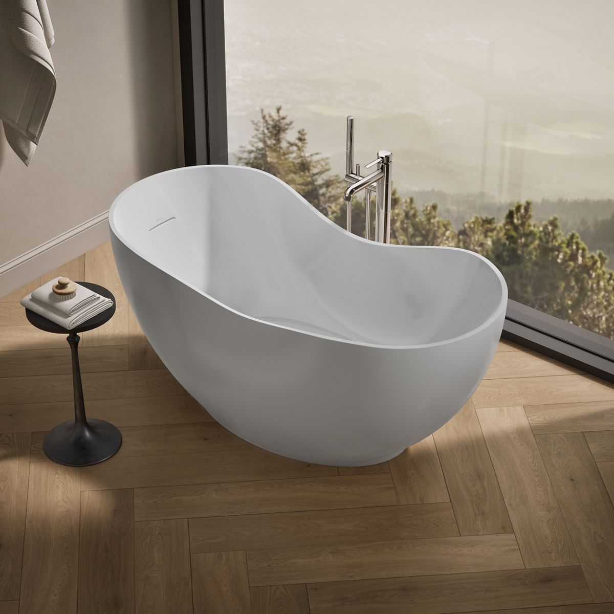 Products in use in close room view