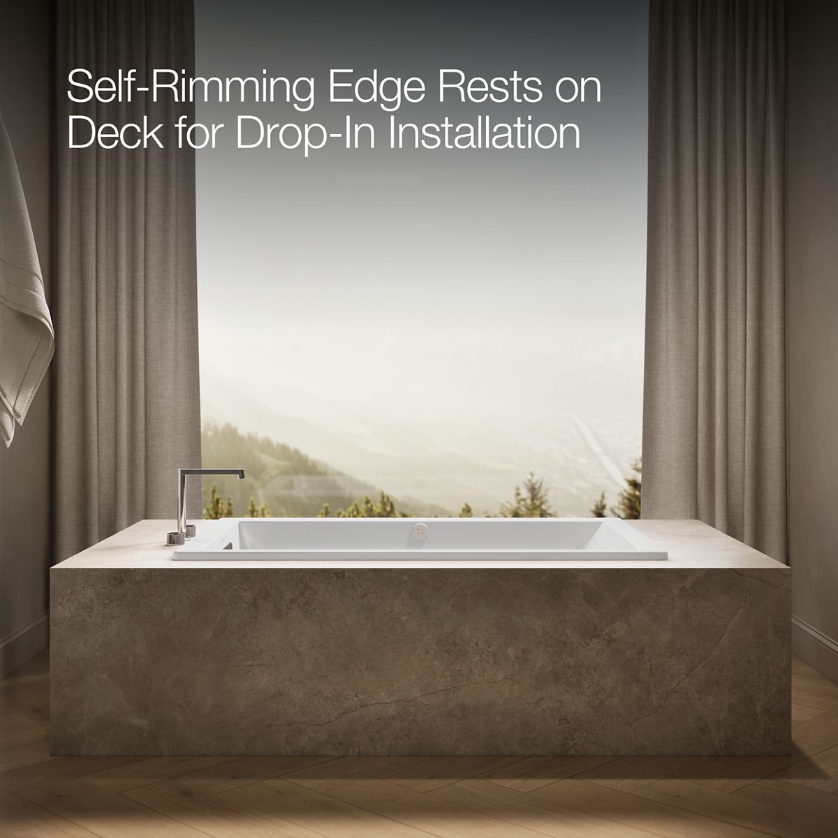 image focused on single product story, angled front view, not straight-on, 1-point perspective