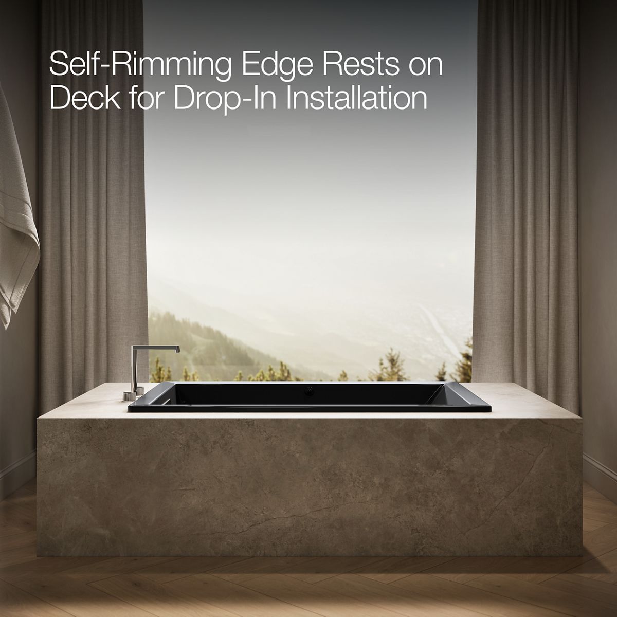 COREFIT HEAD D Bath Combo 本体 KOHLER| K-1849-JH | Underscore Heated Whirlpool Bath