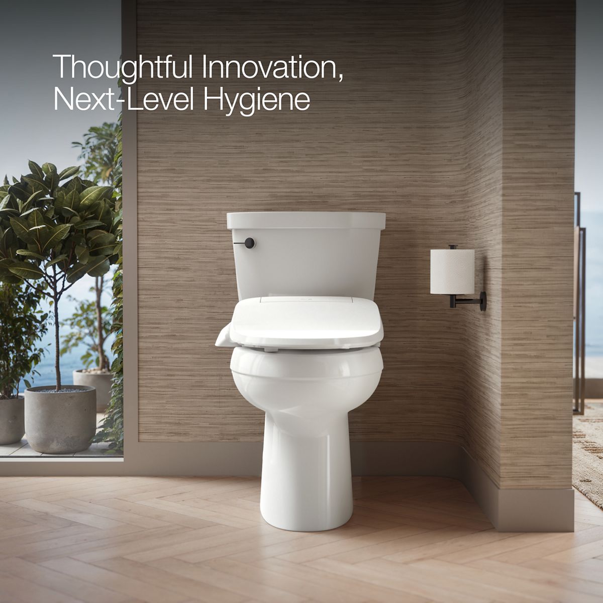 Up to 2 walls & multiple product categories visible, 1-point perspective