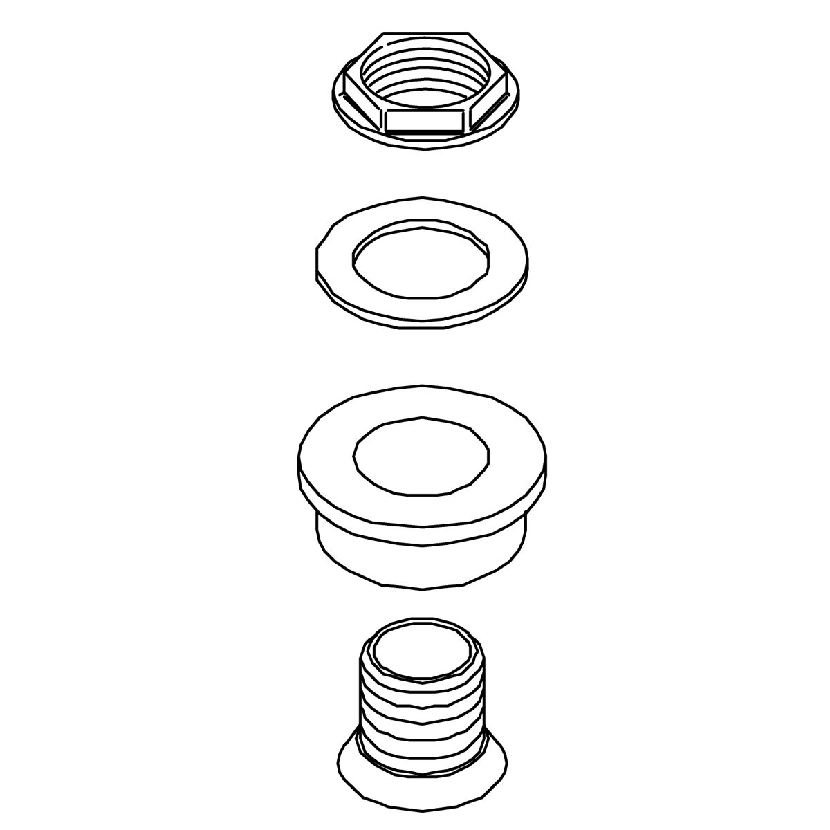 Spud Assembly, 1 1/4"