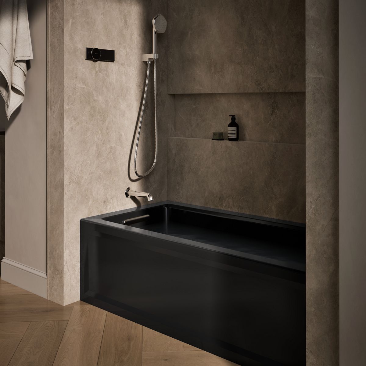 Products in use in close room view