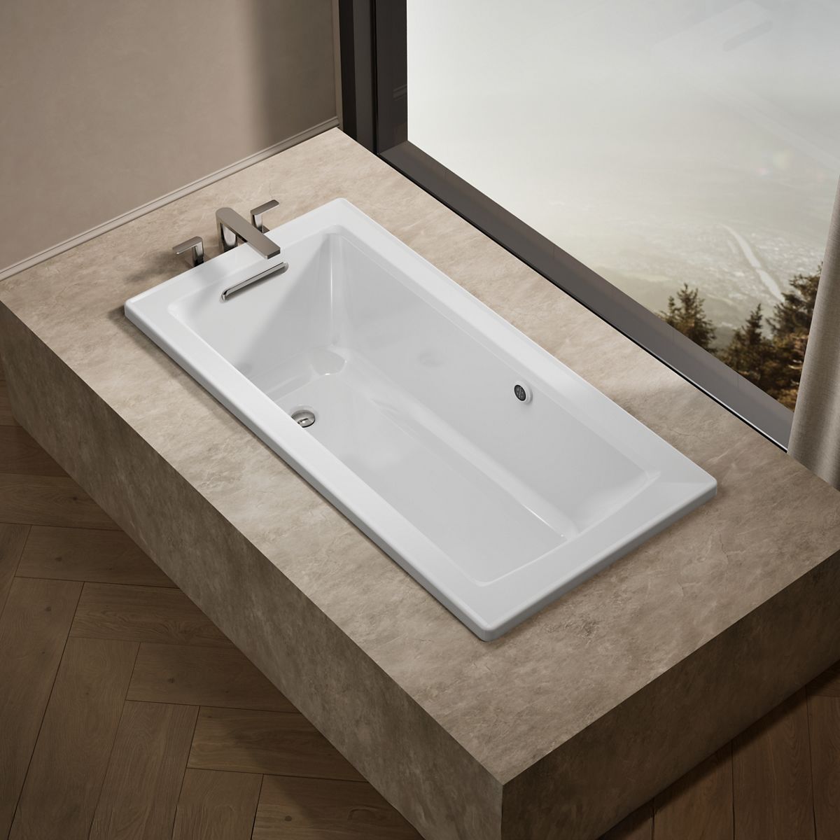 Products in use in close room view