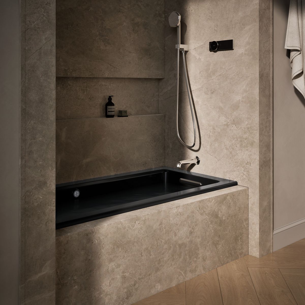 Products in use in close room view