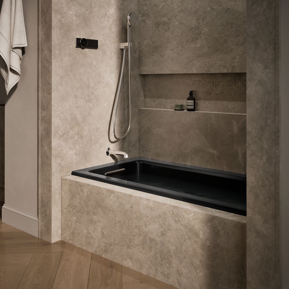 Products in use in close room view