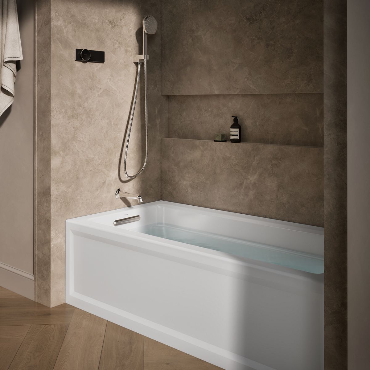 Products in use in close room view