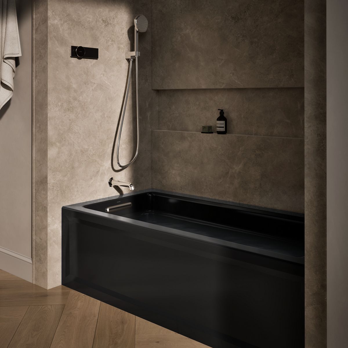 Products in use in close room view