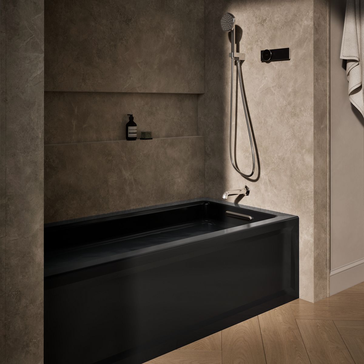 Products in use in close room view
