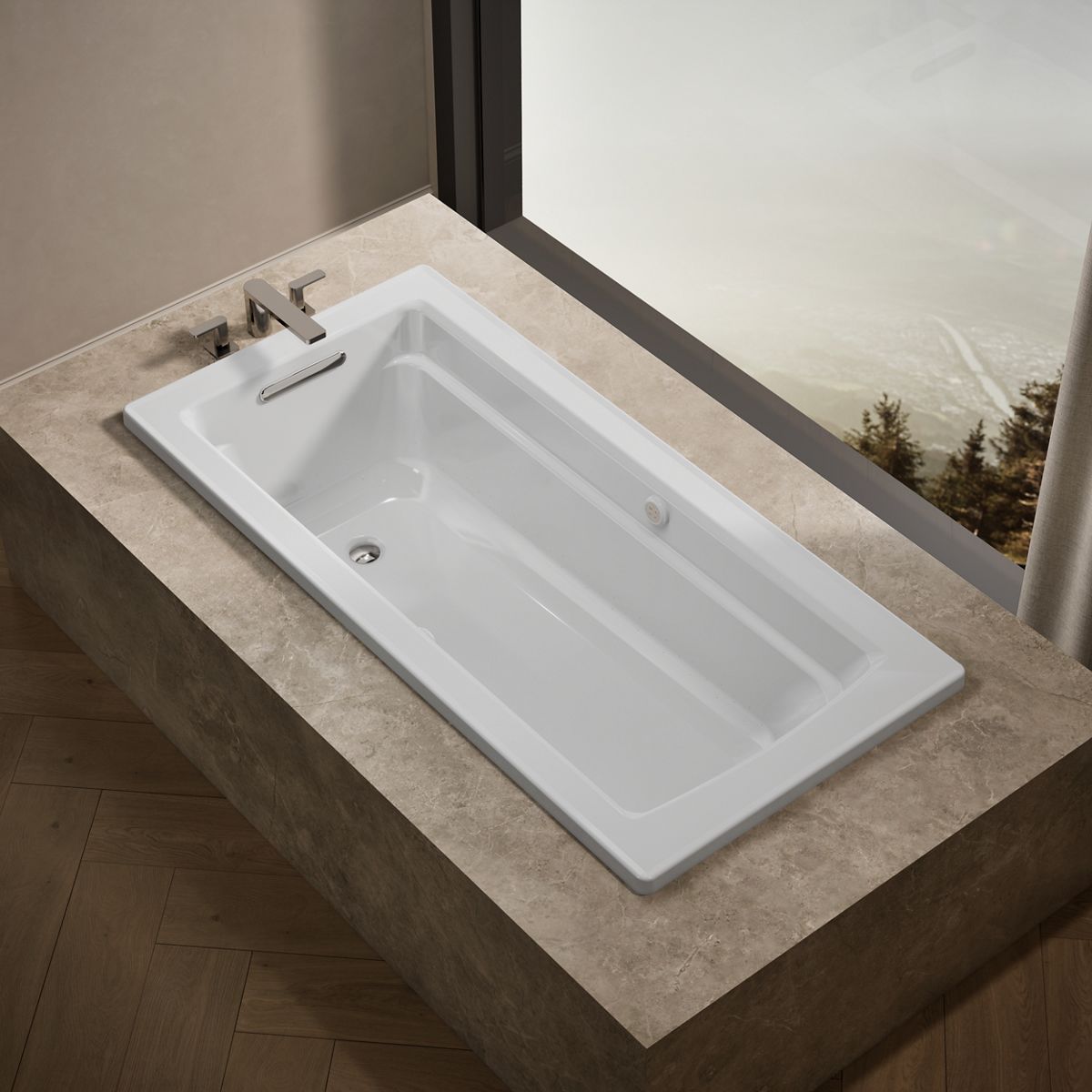 Products in use in close room view