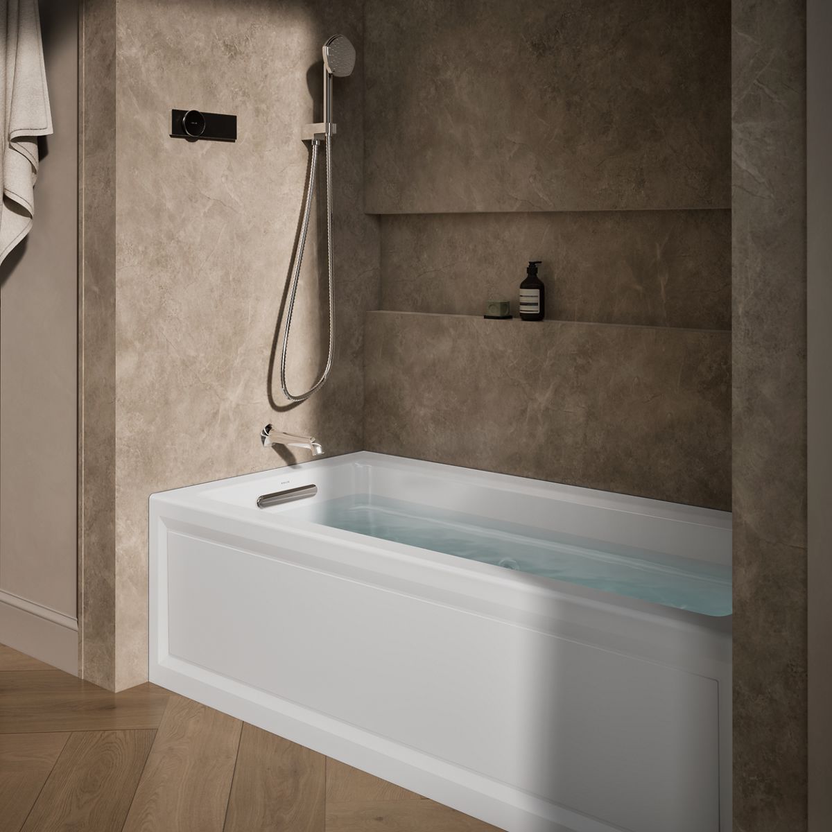 Products in use in close room view