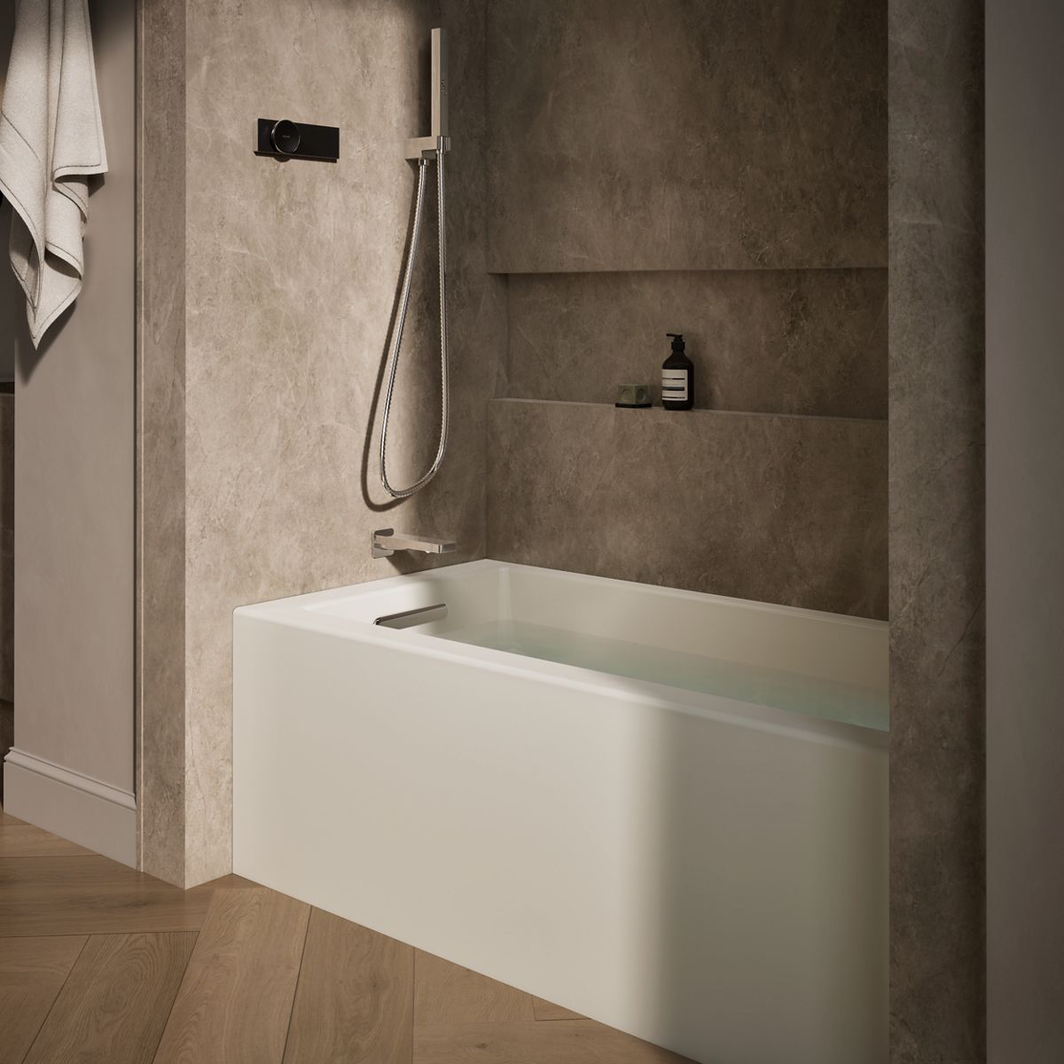 Products in use in close room view