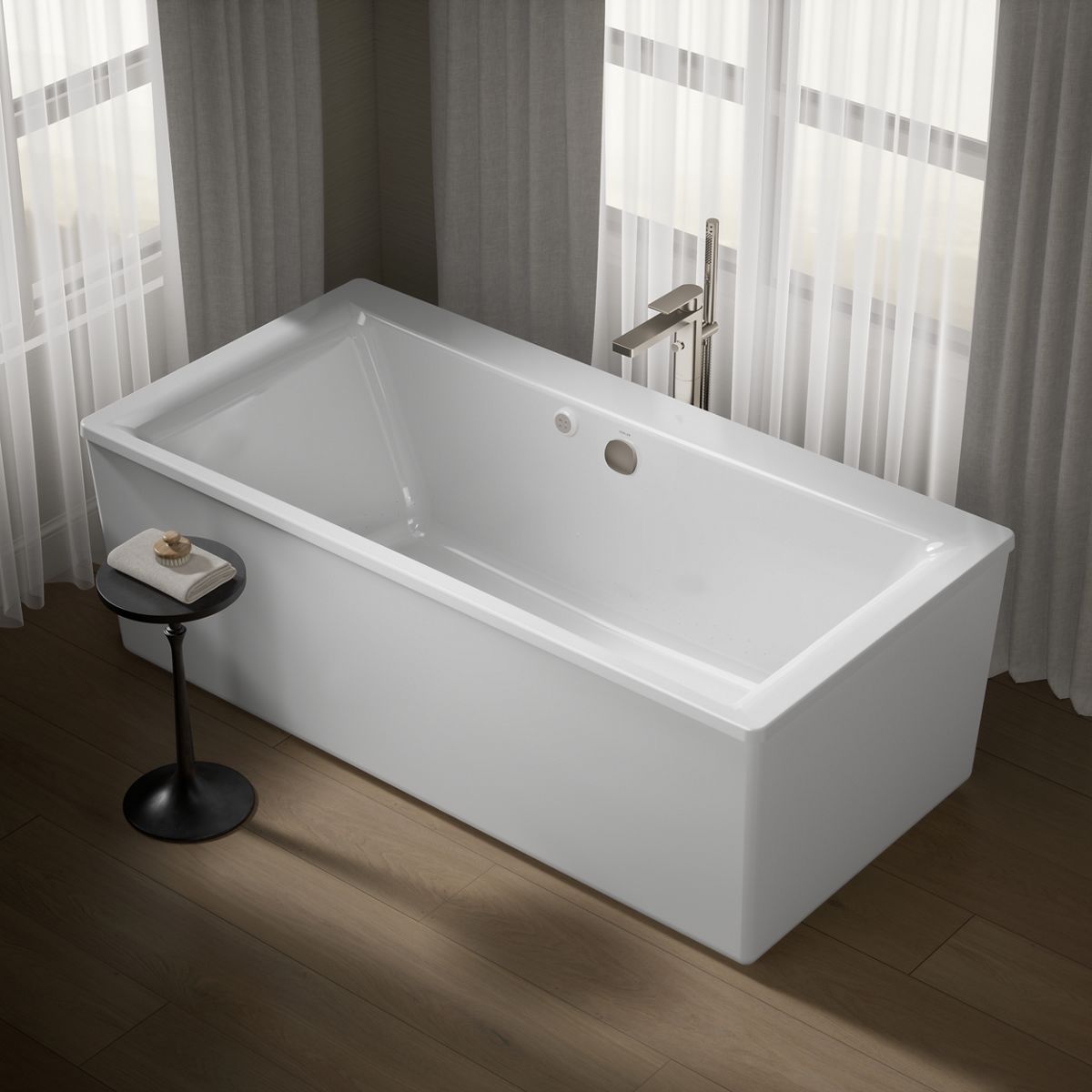 Products in use in close room view