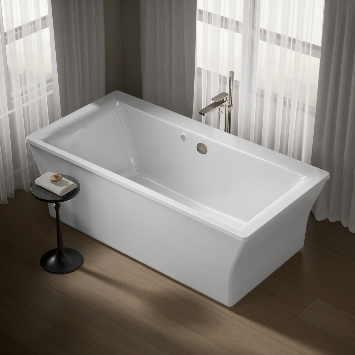 Products in use in close room view