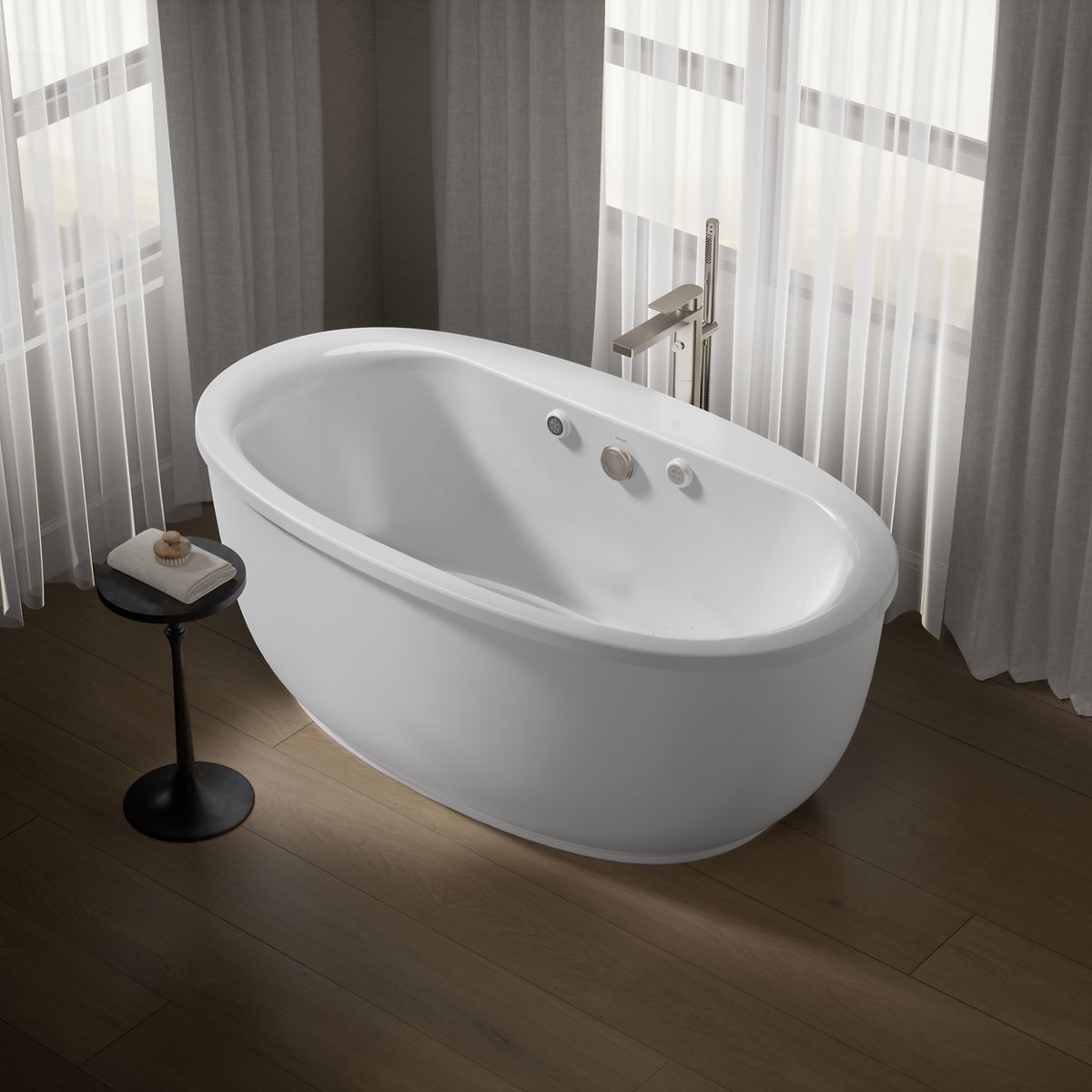 Products in use in close room view