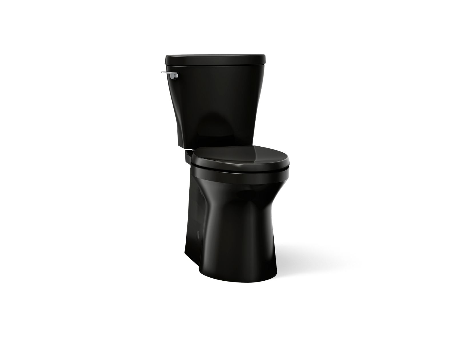 Betello Two-piece elongated toilet with skirted trapway, 1.28 gpf