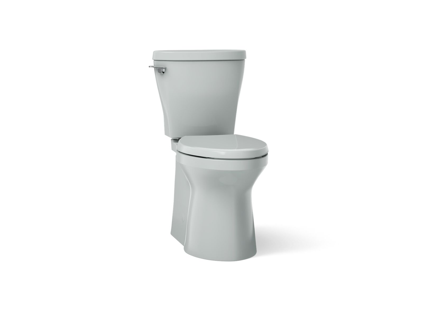 Betello Two-piece elongated toilet with skirted trapway, 1.28 gpf