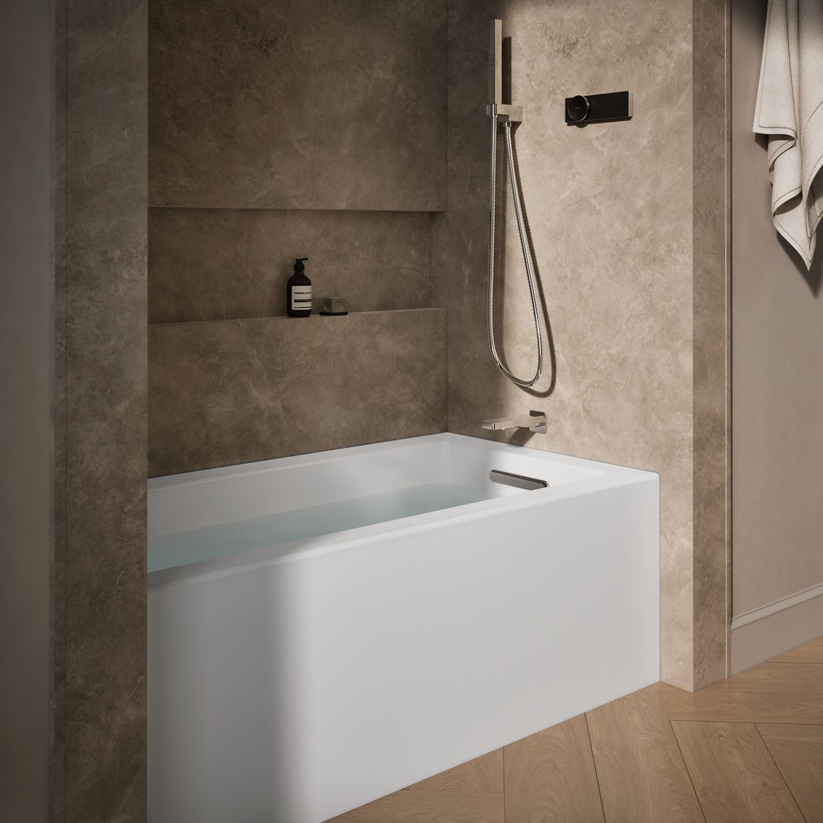 Products in use in close room view