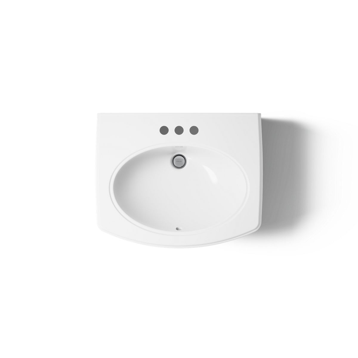 KOHLER | K-2028-4 | Pinoir Wall-mount Basin with 4-Inch Centers