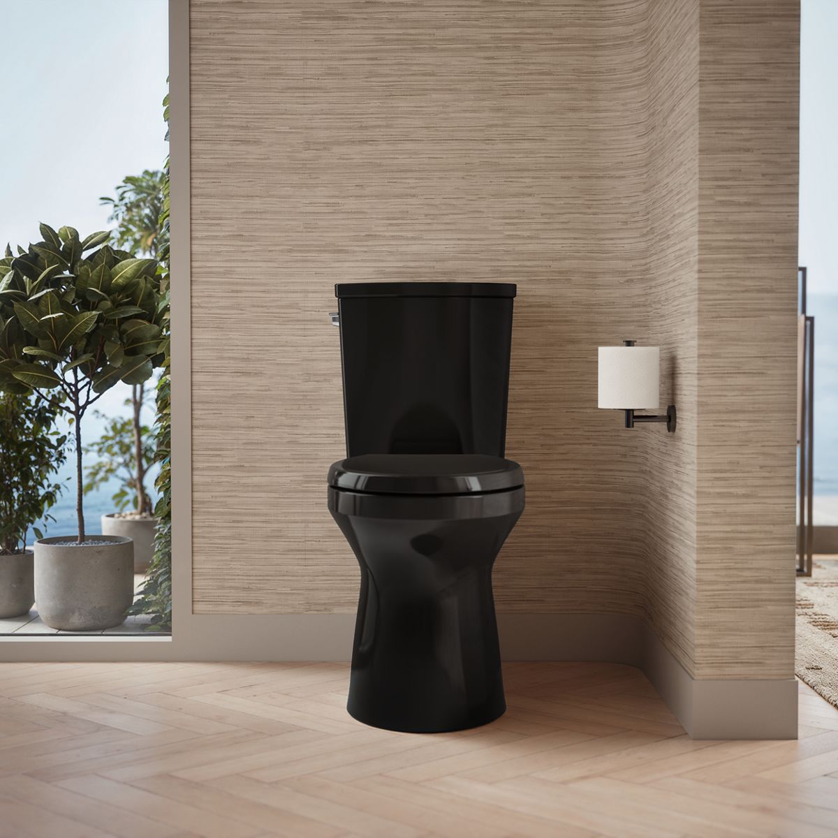 Irvine Skirted Chair-Height Toilet Bowl | K-20485 | KOHLER