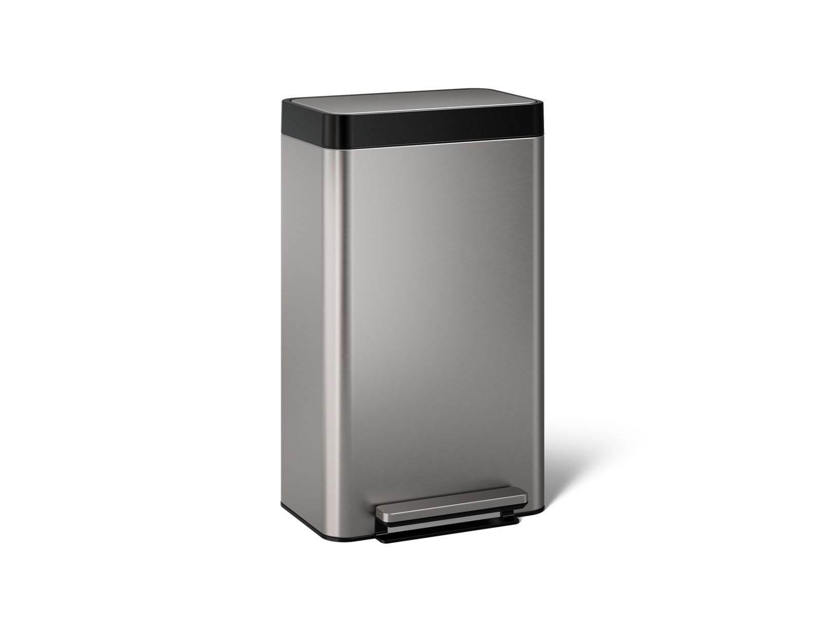 8-gallon loft stainless steel step trash can | K-20941 | KOHLER