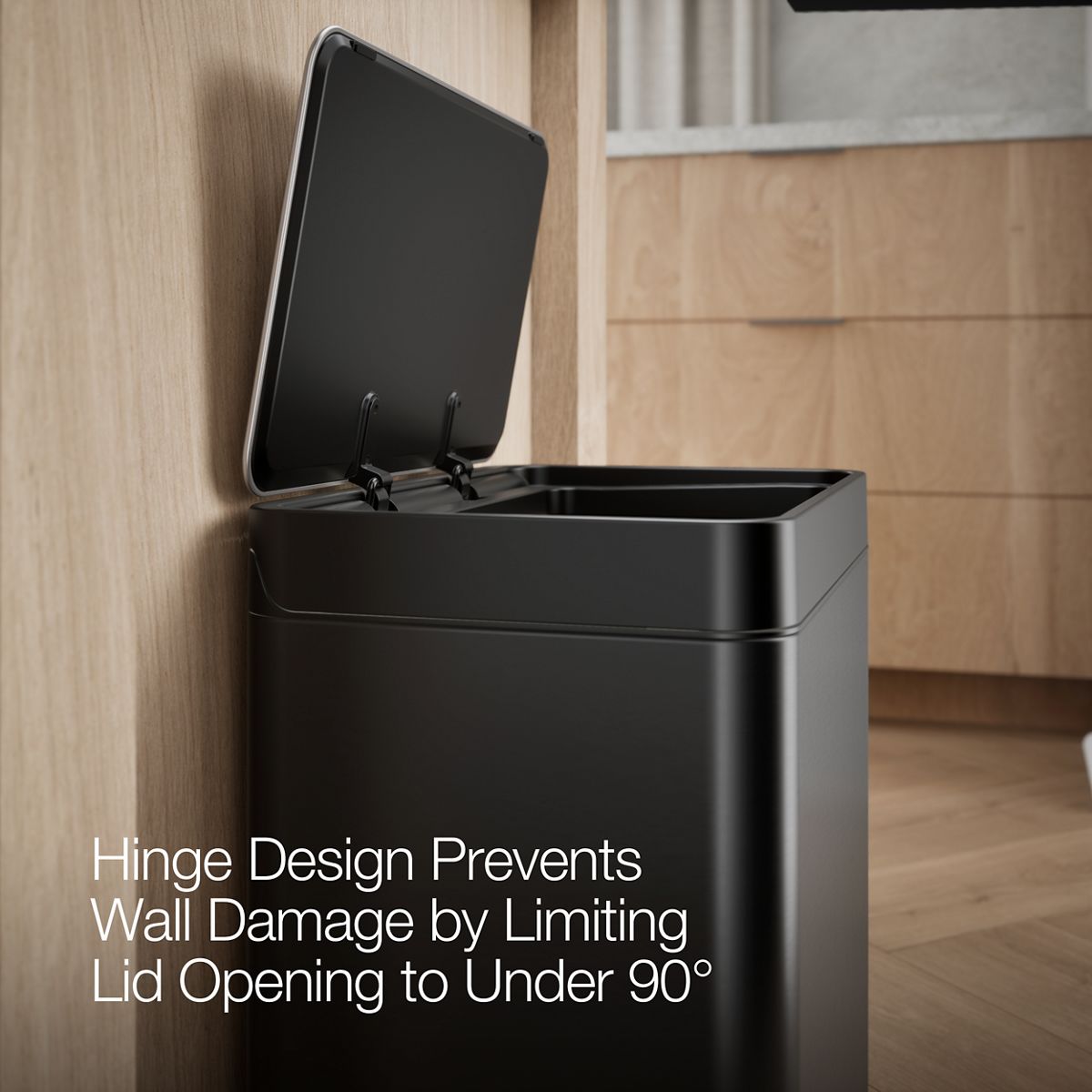 8-gallon stainless steel step trash can | K-20942 | KOHLER