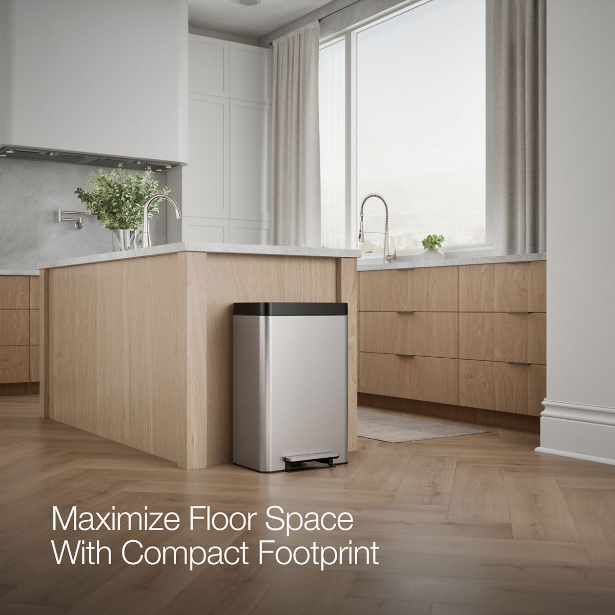 KOHLER | K-20956 | Dual Compartment Step Trash Can