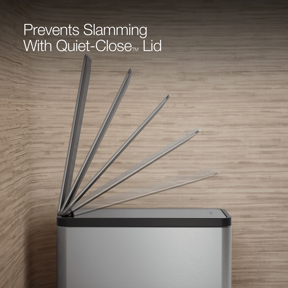 2.5-Gallon Slim Step Trash Can | K-20957 | KOHLER