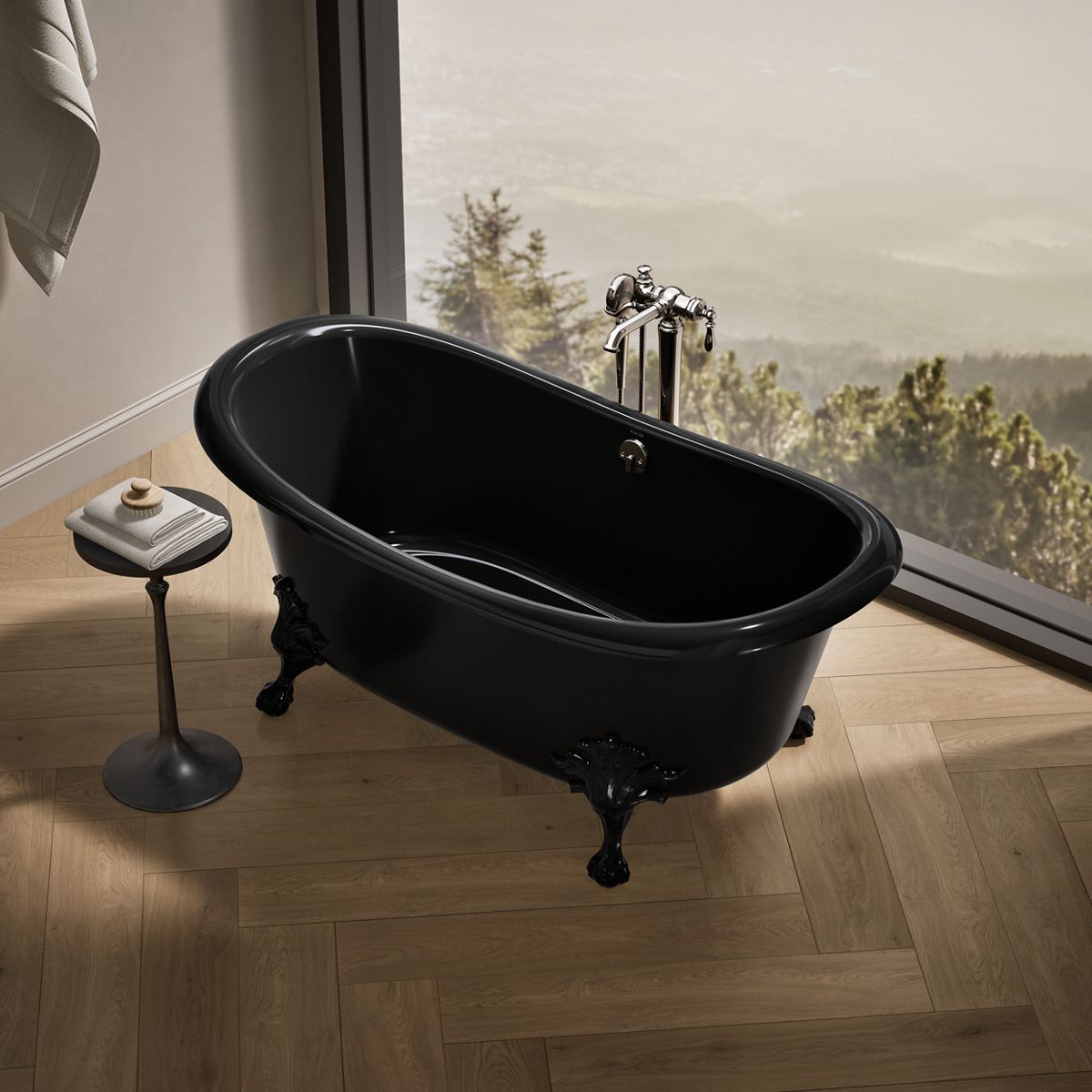 Products in use in close room view