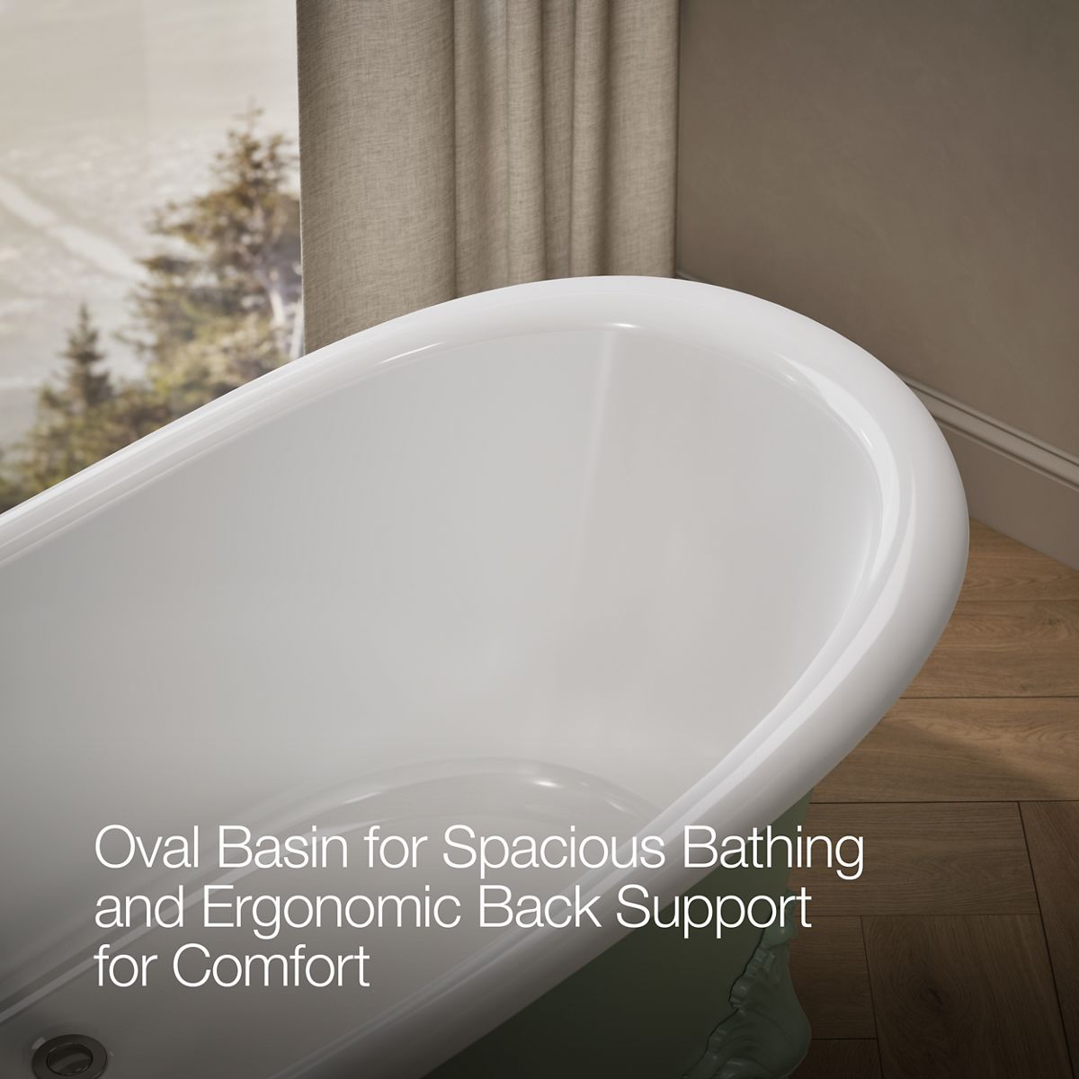 Artifacts Freestanding Bath | K-21000-PAG | KOHLER